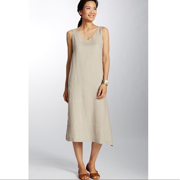 pure jill linen dress
